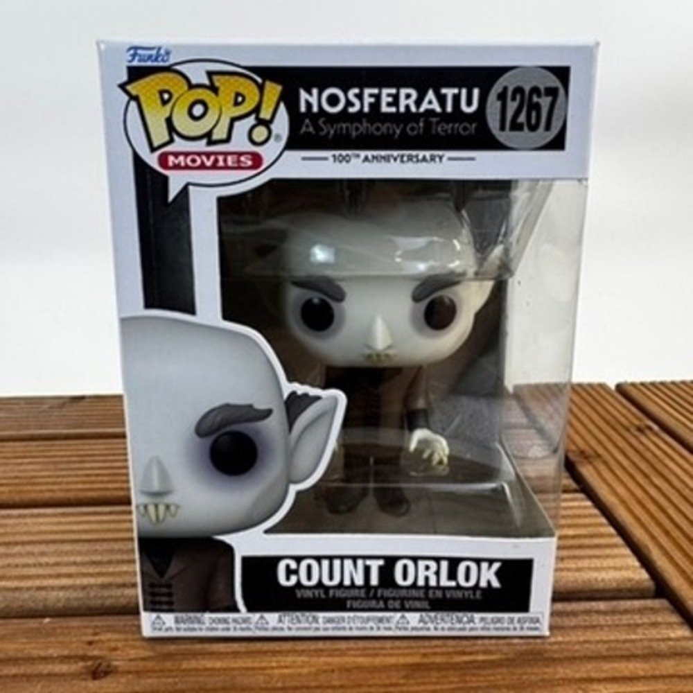 Funko Pop Movies Nosferatu Count Orlok 1267 100th Anniversary Vinyl Figure